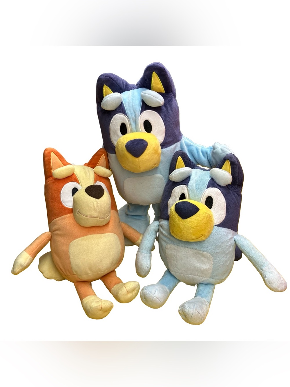 Bluey Dance & Play Animated Dancing Plush & Bluey Bingo Talking Stuffed Toys Lot